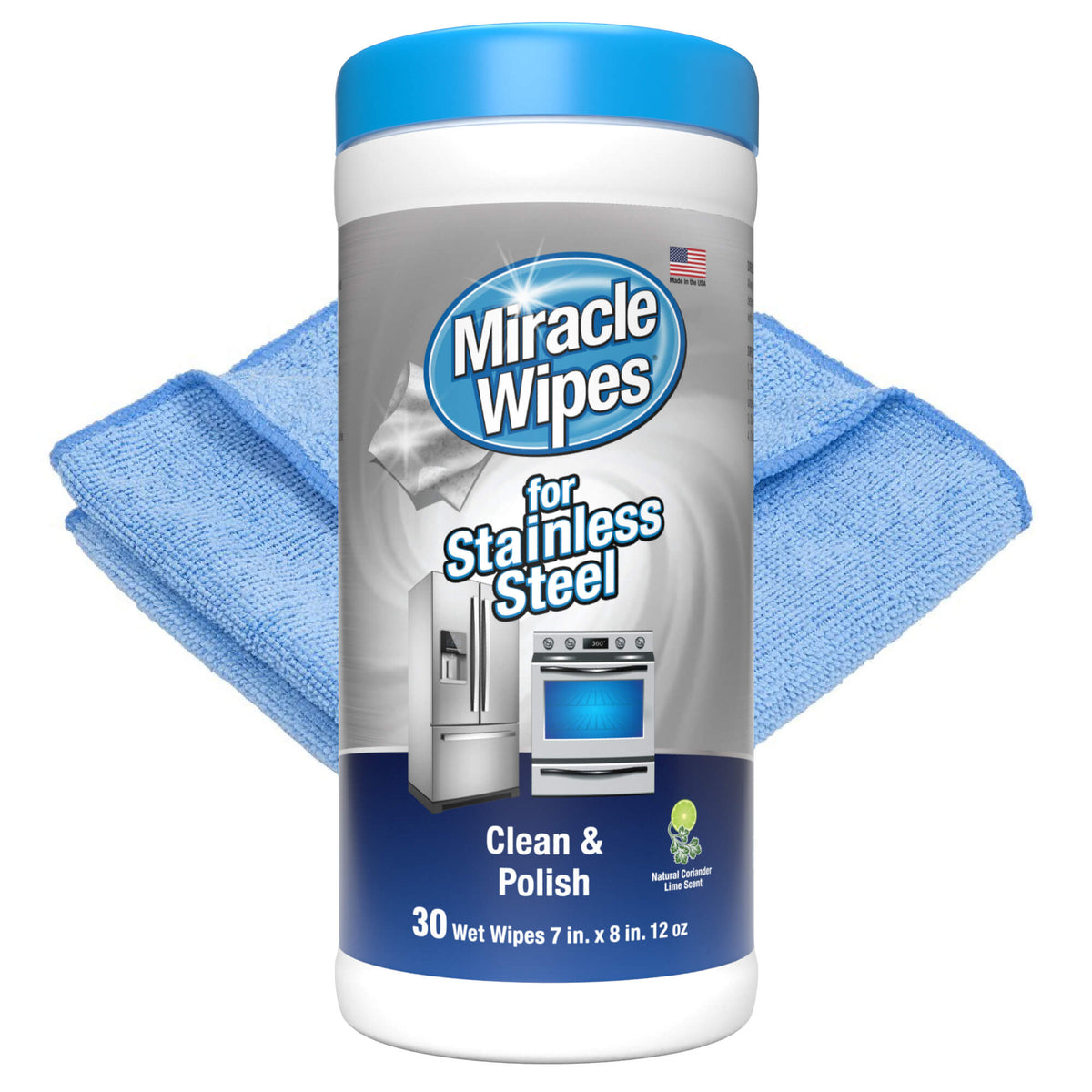 Ez Shine - Stainless Steel Towel Wipes