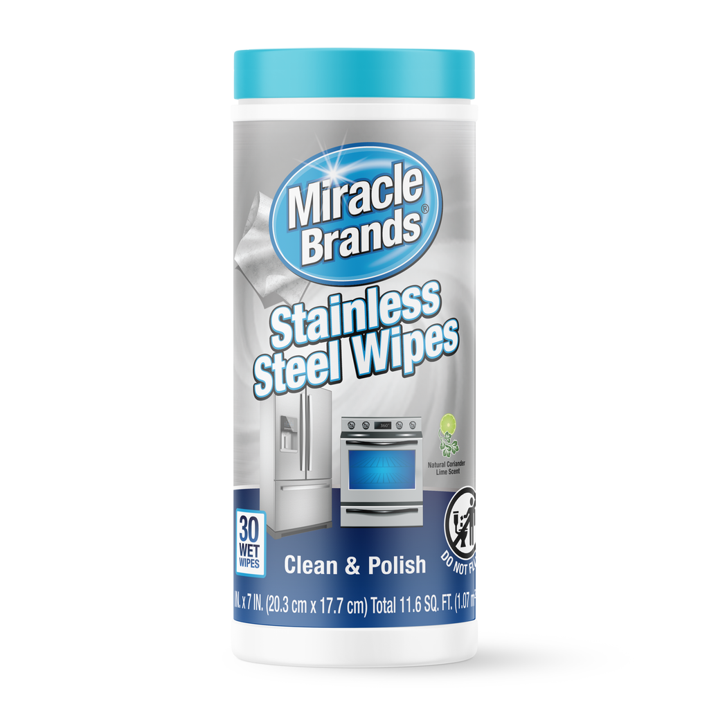 MiracleWipes for Stainless Steel