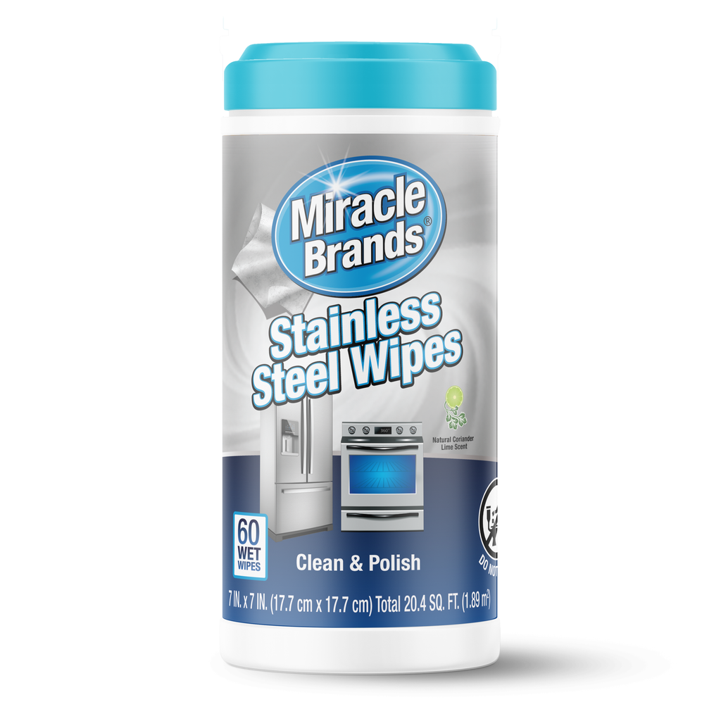 MiracleWipes for Stainless Steel