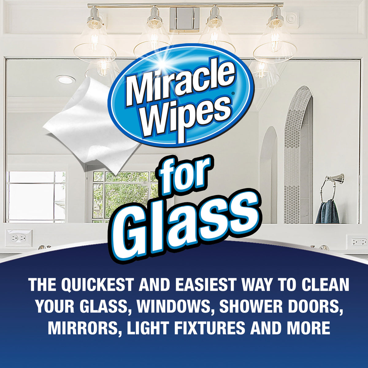 Miracle Wipes - Glass Wipes - Invisible Door, Wait your glass door is  closed? #streakfree #invisibledoor #glasswipes #miraclewipes, By Miracle  Brands
