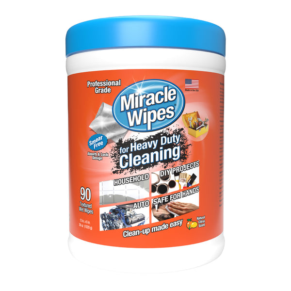 MIRACLE WIPES ANTIBACTERIAL & DISINFECTING 35 SHEET – Stone Design